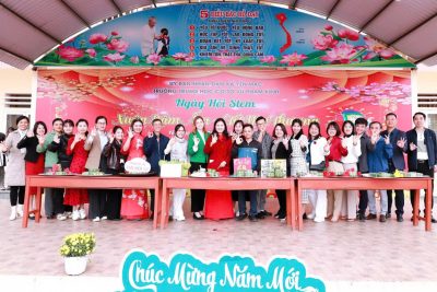 TRƯỜNG THCS VŨ PHẠM KHẢI RỘN RÀNG NGÀY HỘI STEM- XUÂN ĐẦM ẤM, TẾT YÊU THƯƠNG 🌸